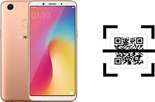 Wie lese ich QR-Codes auf einem Oppo F5?