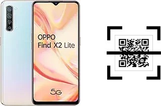 Wie lese ich QR-Codes auf einem Oppo Find X2 Lite?