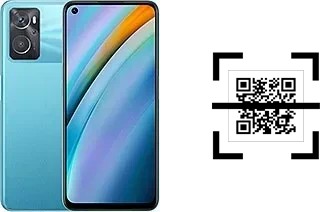 Wie lese ich QR-Codes auf einem Oppo K10?