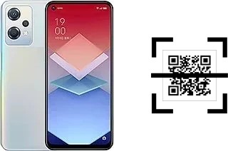 Wie lese ich QR-Codes auf einem Oppo K10x?