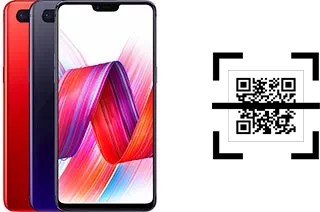 Wie lese ich QR-Codes auf einem Oppo R15?