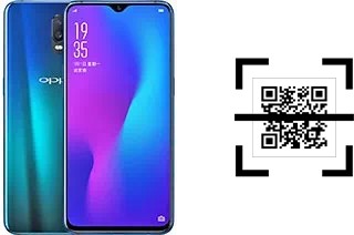 Wie lese ich QR-Codes auf einem Oppo R17?