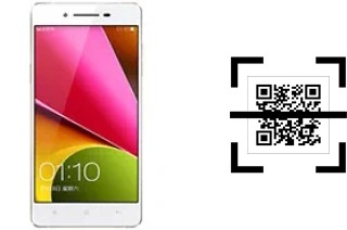 Wie lese ich QR-Codes auf einem Oppo R1S?