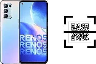 Wie lese ich QR-Codes auf einem Oppo Reno5 4G?