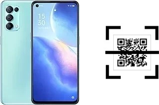 Wie lese ich QR-Codes auf einem Oppo Reno5 K?