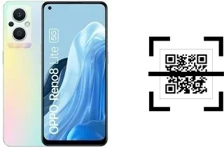 Wie lese ich QR-Codes auf einem Oppo Reno8 Lite?