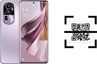 Wie lese ich QR-Codes auf einem Oppo Reno10 Pro+?