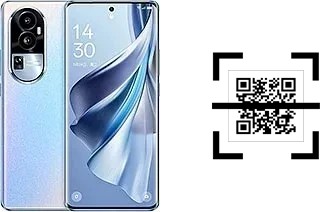 Wie lese ich QR-Codes auf einem Oppo Reno10 Pro?