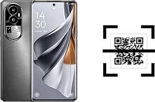 Wie lese ich QR-Codes auf einem Oppo Reno10?