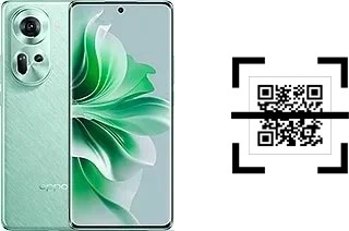 Wie lese ich QR-Codes auf einem Oppo Reno11?