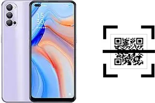 Wie lese ich QR-Codes auf einem Oppo Reno4 5G?