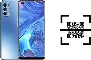 Wie lese ich QR-Codes auf einem Oppo Reno4?