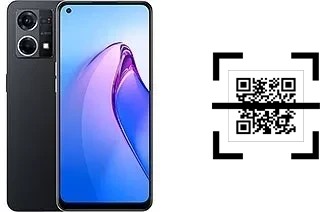 Wie lese ich QR-Codes auf einem Oppo Reno8 4G?