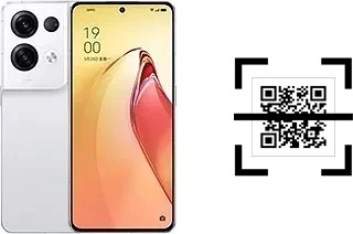 Wie lese ich QR-Codes auf einem Oppo Reno8 Pro+?