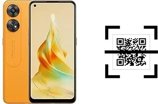 Wie lese ich QR-Codes auf einem Oppo Reno8 T?