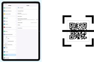 Wie lese ich QR-Codes auf einem Oscal ELITE 1?