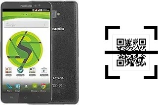 Wie lese ich QR-Codes auf einem Panasonic Eluga S?