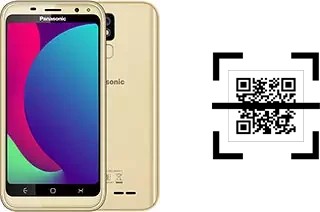 Wie lese ich QR-Codes auf einem Panasonic P100?