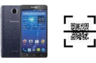 Wie lese ich QR-Codes auf einem Panasonic P55?