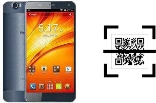 Wie lese ich QR-Codes auf einem Panasonic P61?