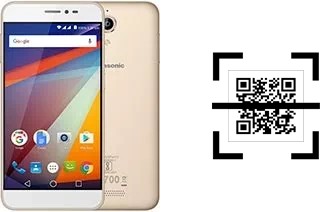 Wie lese ich QR-Codes auf einem Panasonic P85?