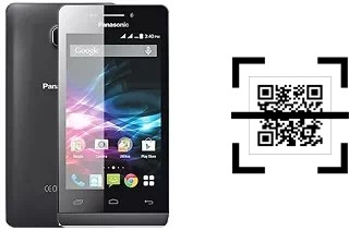 Wie lese ich QR-Codes auf einem Panasonic T40?