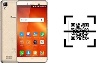 Wie lese ich QR-Codes auf einem Panasonic T50?