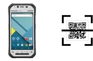 Wie lese ich QR-Codes auf einem Panasonic Toughbook FZ-N1?