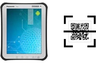 Wie lese ich QR-Codes auf einem Panasonic Toughpad FZ-A1?