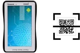 Wie lese ich QR-Codes auf einem Panasonic Toughpad JT-B1?