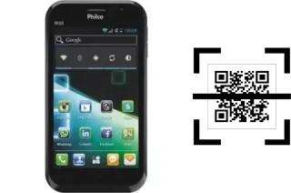 Wie lese ich QR-Codes auf einem Philco PH501?