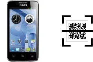 Wie lese ich QR-Codes auf einem Philips D833?