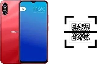 Wie lese ich QR-Codes auf einem Philips PH1?