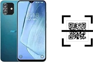 Wie lese ich QR-Codes auf einem Philips PH2?