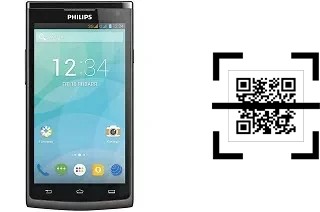 Wie lese ich QR-Codes auf einem Philips S388?