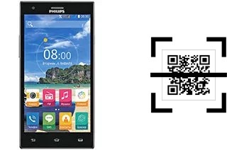 Wie lese ich QR-Codes auf einem Philips S616?