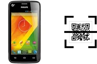 Wie lese ich QR-Codes auf einem Philips T3566?