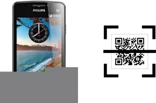 Wie lese ich QR-Codes auf einem Philips T539?