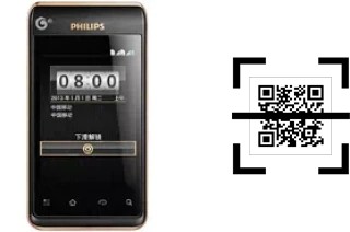 Wie lese ich QR-Codes auf einem Philips T939?