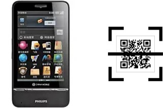 Wie lese ich QR-Codes auf einem Philips V900?