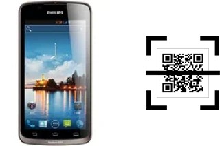 Wie lese ich QR-Codes auf einem Philips W832?