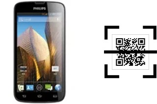 Wie lese ich QR-Codes auf einem Philips W8560?