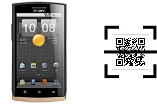 Wie lese ich QR-Codes auf einem Philips W920?