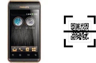 Wie lese ich QR-Codes auf einem Philips W930?