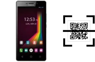 Wie lese ich QR-Codes auf einem Polaroid P5025A?