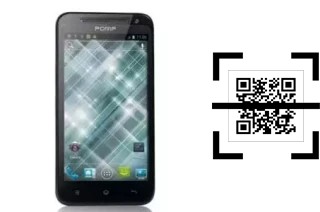 Wie lese ich QR-Codes auf einem Pomp P8?