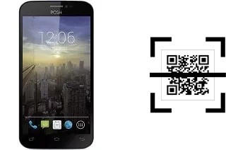 Wie lese ich QR-Codes auf einem Posh Orion Pro X500?