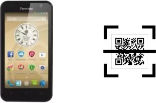 Wie lese ich QR-Codes auf einem Prestigio MultiPhone 3450 DUO?