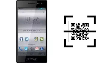 Wie lese ich QR-Codes auf einem PRIMUX Primux Sigma?