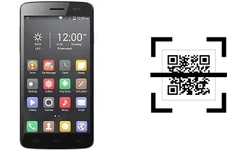 Wie lese ich QR-Codes auf einem QMobile Linq L10?